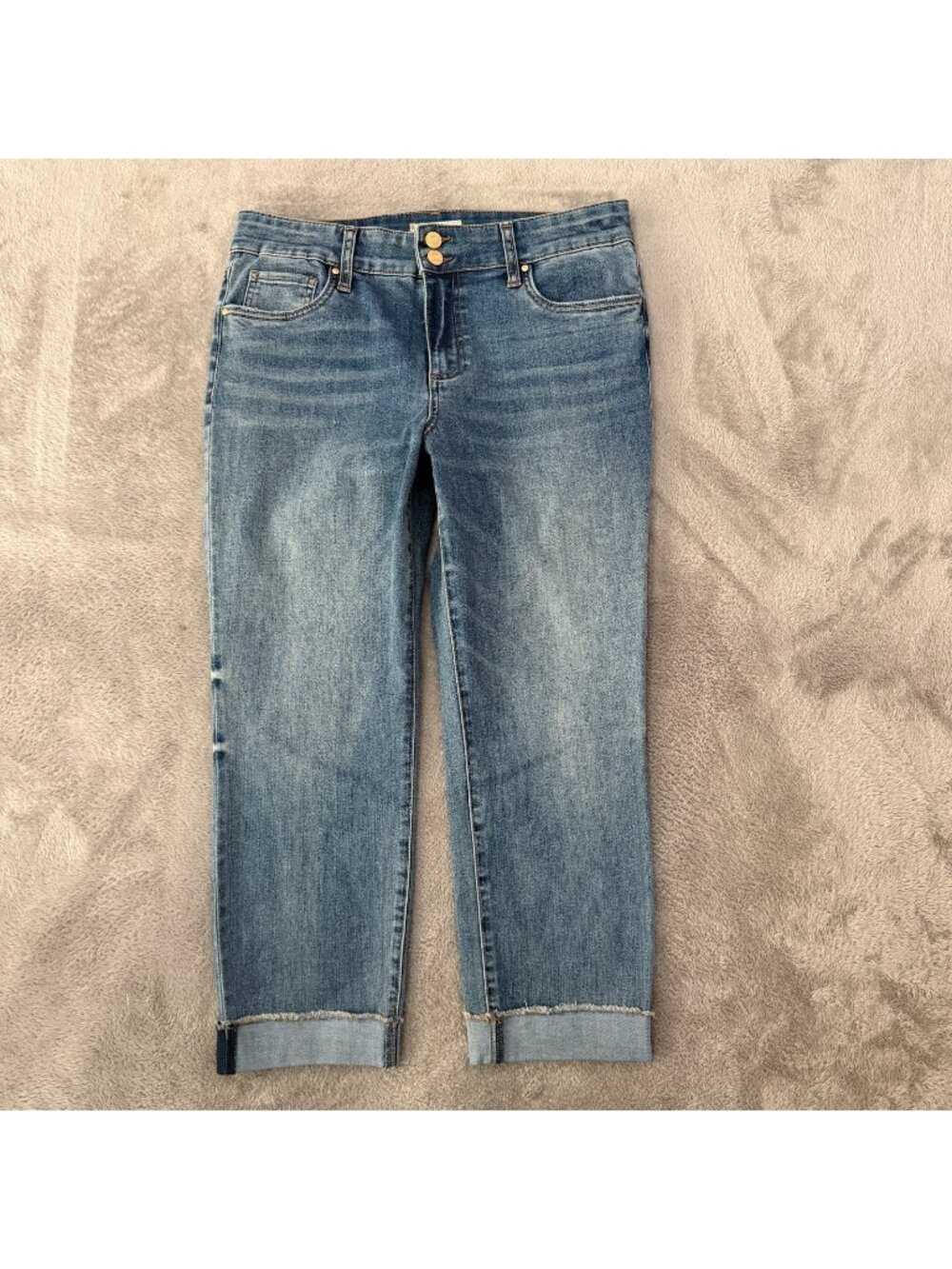 Kut From The Kloth Amy Straight Leg Crop Jeans Womens size 8